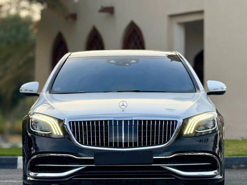 2020 Mercedes-Maybach S 560 4MATIC 4.0 Litre Twin-turbo V8 Engine Black Beige Sedan