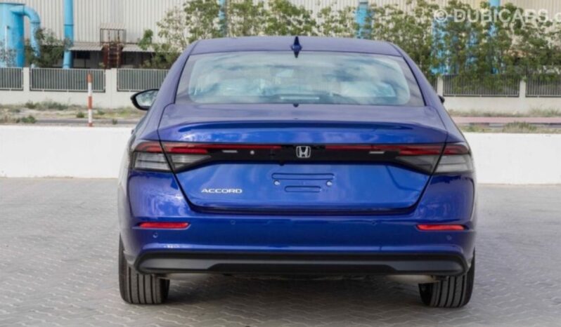 2024 Honda Accord 1.5L Turbocharged 4-Cylinder Gasoline Engine Blue Beige Sedan