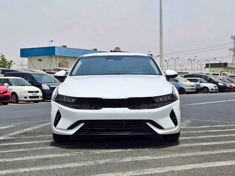 2021 KIA K5 LXS 2.4 Litres V4 Engine AT PETROL White Beige Sedan American Specs
