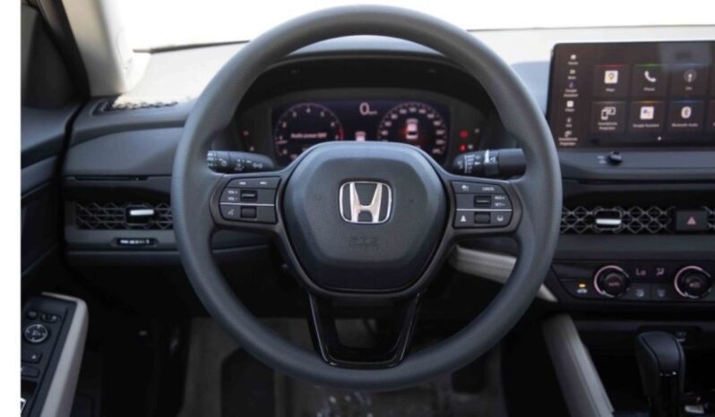 2024 Honda Accord 1.5L Turbocharged 4-Cylinder Gasoline Engine Blue Beige Sedan