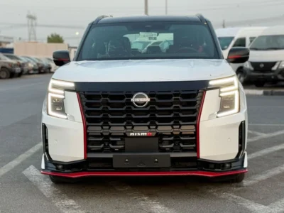 2026 Nissan Patrol NISMO 3.5L V6 Twin-Turbo Engine White Red SUV GCC Specs