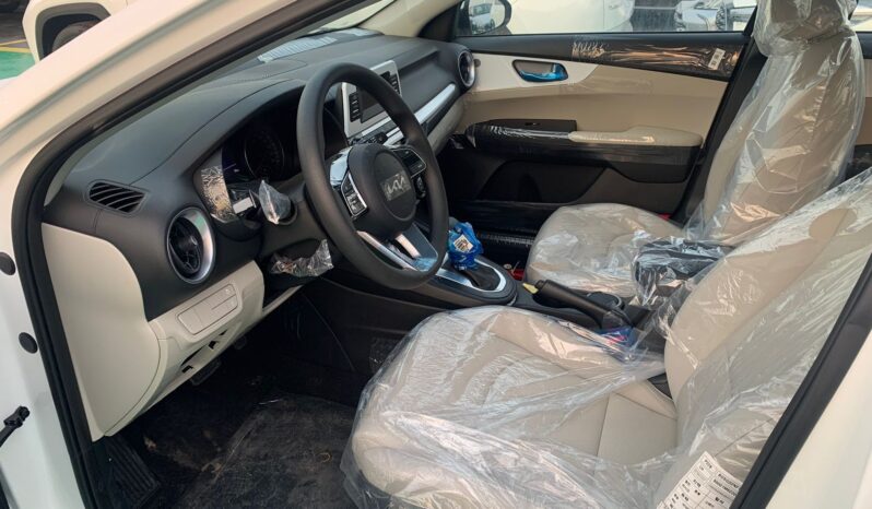 2024 Kia K3 1.6 Litres 4 Cylinder Petrol Engine White Beige Sedan FWD Automatic