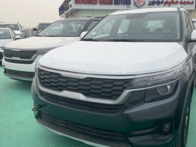 2023 Kia Seltos 1.4 Litres 4 Cylinder Petrol Engine Grey Black SUV FWD GCC Specs