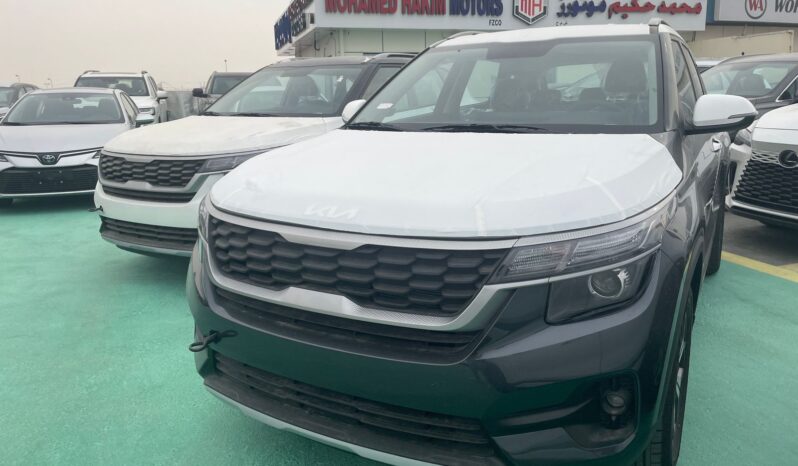 2023 Kia Seltos 1.4 Litres 4 Cylinder Petrol Engine Grey Black SUV FWD GCC Specs