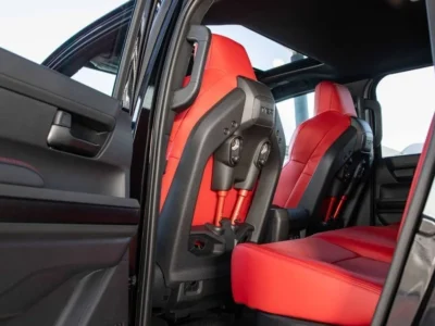 2025 Toyota Tacoma 2.4L V4 TRD PRO I-FORCE MAX Hybrid Black Red Pick-Up Truck