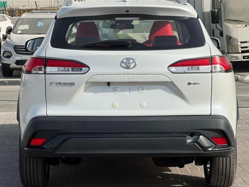 2025 Toyota Frontlander 2.0L 4 Cylinders Engine HYBRID TOP OPTION White Red SUV