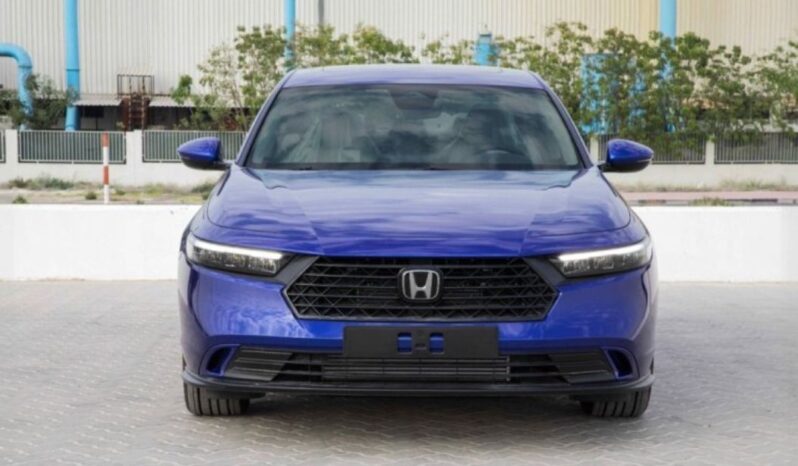 2024 Honda Accord 1.5L Turbocharged 4-Cylinder Gasoline Engine Blue Beige Sedan