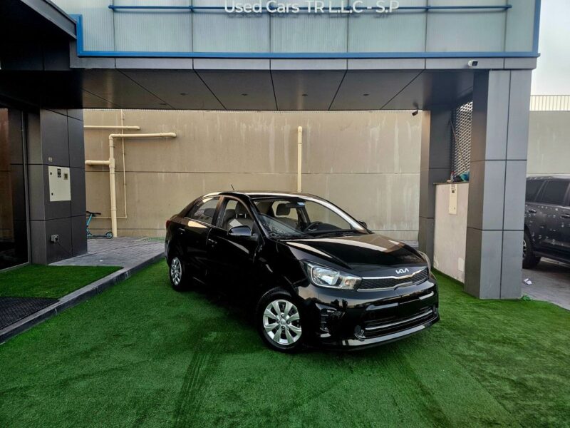2023 Kia Pegas EX 1.4 Litres V4 Petrol Engine Black Grey Sedan GCC Specs