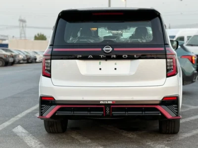 2026 Nissan Patrol NISMO 3.5L V6 Twin-Turbo Engine White Red SUV GCC Specs