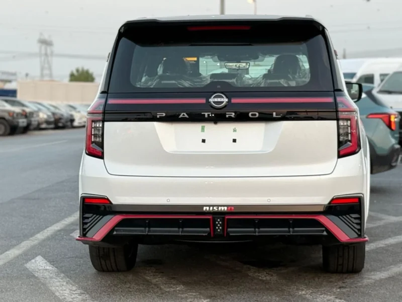 2026 Nissan Patrol NISMO 3.5L V6 Twin-Turbo Engine White Red SUV GCC Specs