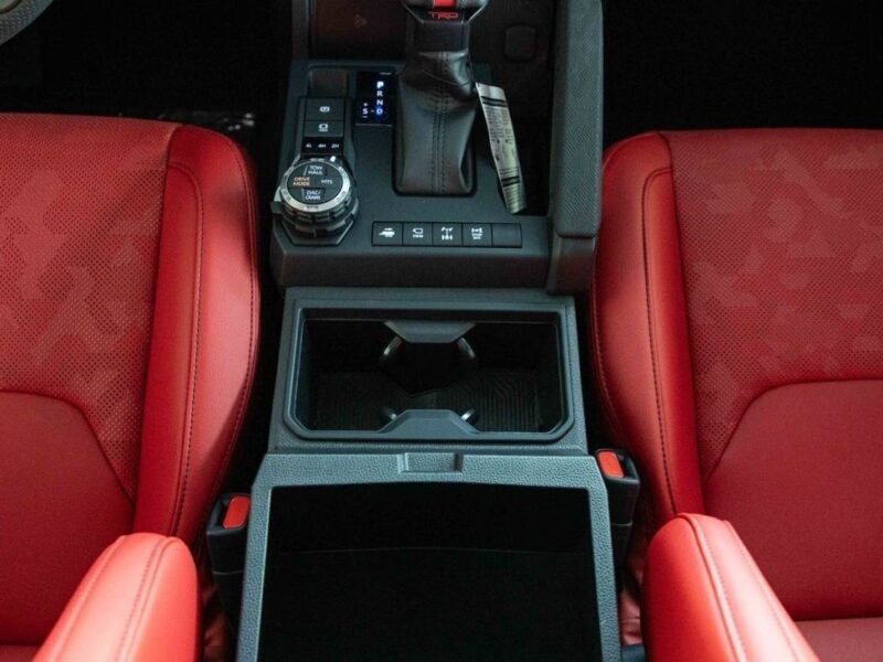 2025 Toyota Tacoma 2.4L V4 TRD PRO I-FORCE MAX Hybrid Black Red Pick-Up Truck