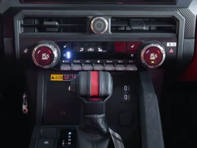 2025 Toyota Tacoma 2.4L V4 TRD PRO I-FORCE MAX Hybrid Black Red Pick-Up Truck