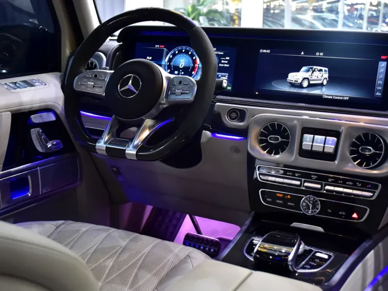 2024 Mercedes-Benz G-Class G 550 8 Cylinder Petrol Engine Grey White SUV American Spec