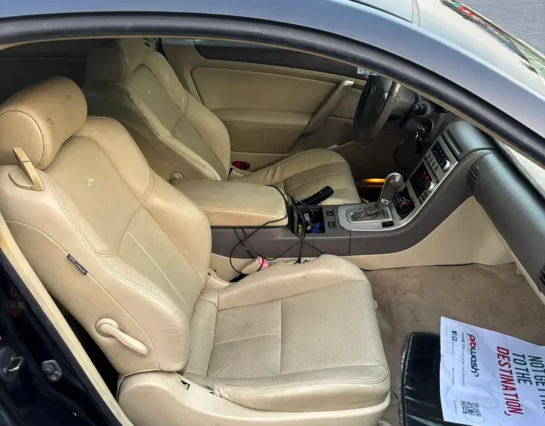 2006 Infiniti G35 Other 6 Cylinder Petrol Engine Black Beige Coupe GCC Specs