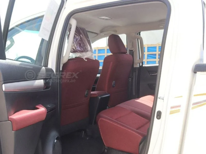 2026 Toyota Hilux DC 2.7L 4 Cylinders Petrol Engine 4WD MT White Maroon Pick Up Truck