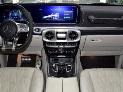 2024 Mercedes-Benz G-Class G 550 8 Cylinder Petrol Engine Grey White SUV American Spec