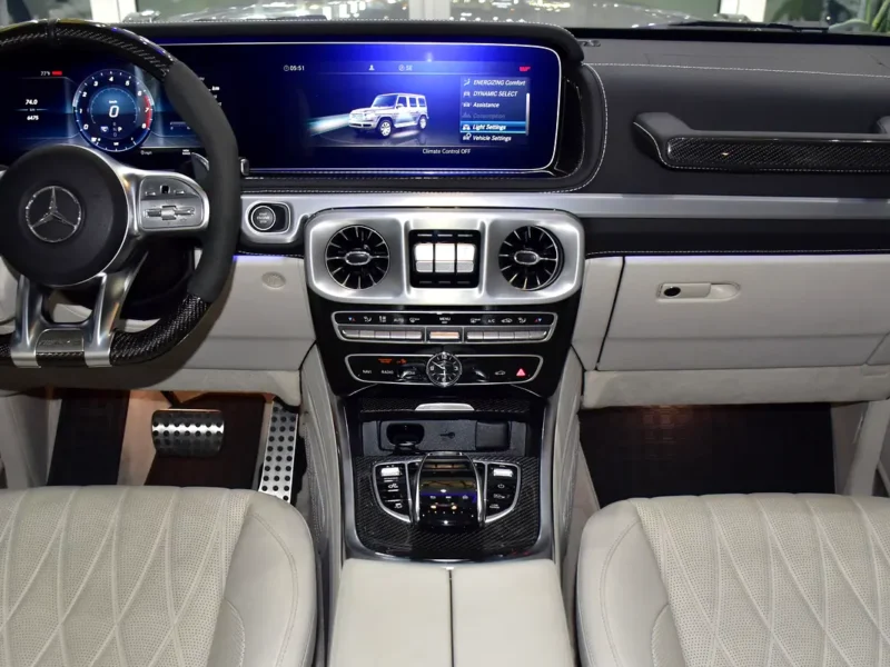 2024 Mercedes-Benz G-Class G 550 8 Cylinder Petrol Engine Grey White SUV American Spec