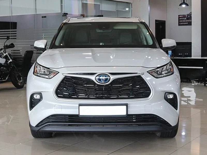 2022 Toyota Highlander GLE 2.5L 4 Cylinders Hybrid AWD White Grey SUV GCC Specs