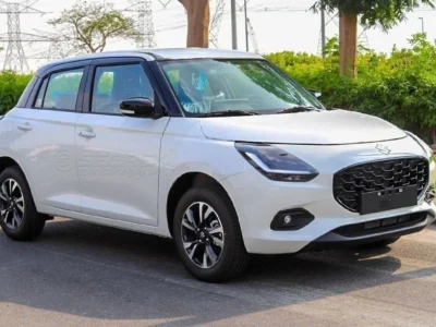 2026 Suzuki Swift GLX1.2 Litres 3 Cylinder Petrol Engine AT White Black Hatchback