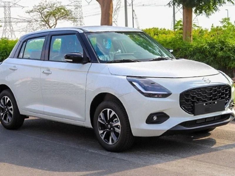 2026 Suzuki Swift GLX1.2 Litres 3 Cylinder Petrol Engine AT White Black Hatchback