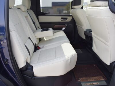 2022 Toyota Tundra 1794 Edition 3.5L twin-turbo V6 Engine Blue White Pick Up Truck