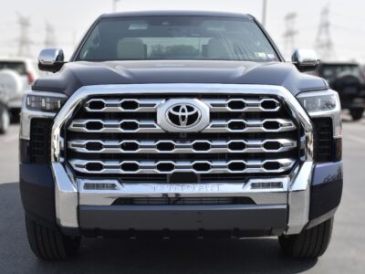 2022 Toyota Tundra 1794 Edition 3.5L twin-turbo V6 Engine Blue White Pick Up Truck