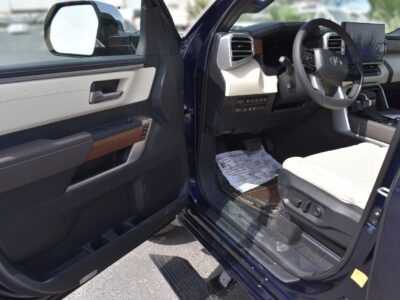 2022 Toyota Tundra 1794 Edition 3.5L twin-turbo V6 Engine Blue White Pick Up Truck