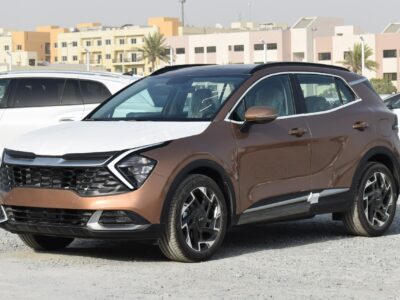 2023 Kia Sportage 1.6L Turbocharged 4 Cylinder Petrol Engine Brown Beige SUV AWD