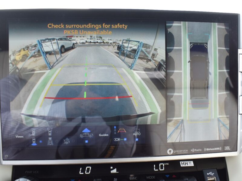 2022 Toyota Tundra 1794 Edition 3.5L twin-turbo V6 Engine Blue White Pick Up Truck