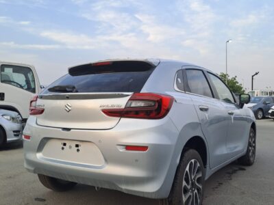 2023 Suzuki Baleno 1.5 Liter 4 Cylinders Petrol Engine Silver Black Hatchback FWD