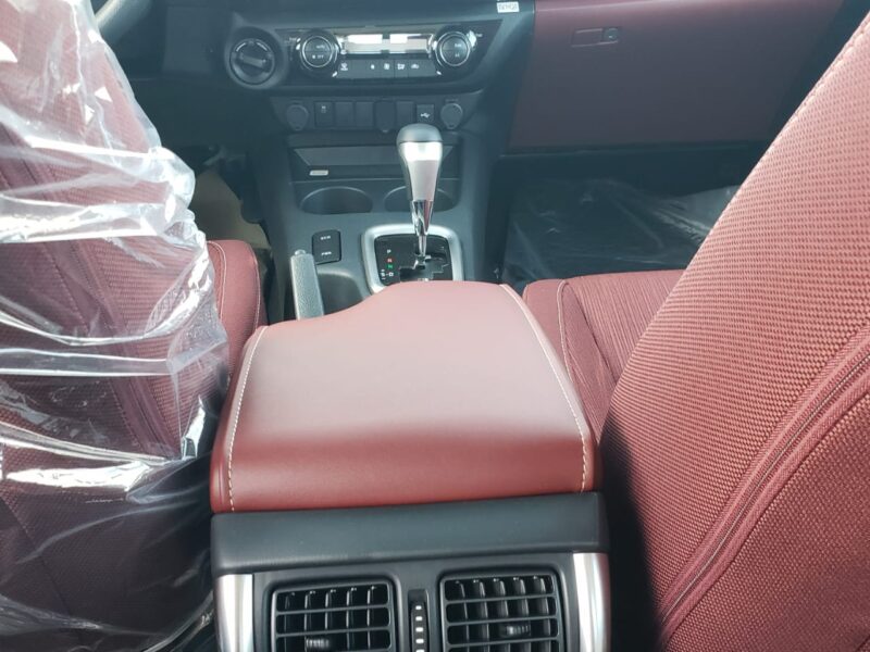 2024 Toyota Hilux 2.7 Litres 4 Cylinders Petrol Engine White Red Pick Up Truck