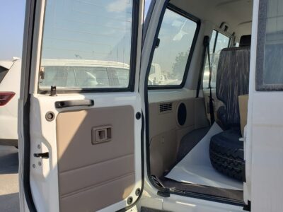 2024 Toyota Land Cruiser LC-76 4.5 Litres Diesel V8 Engine White Beige SUV Manual