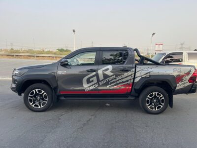 2024 Toyota Hilux GR SR5 2.8L Turbo Diesel Inline-4 Engine Grey Black Pick Up Truck