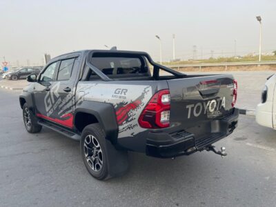 2024 Toyota Hilux GR SR5 2.8L Turbo Diesel Inline-4 Engine Grey Black Pick Up Truck