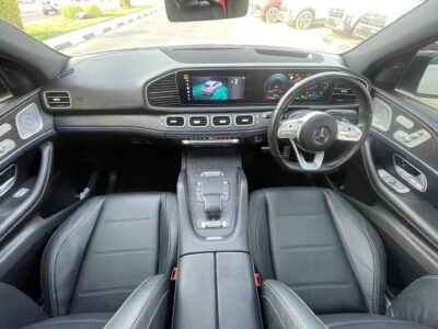 2021 Mercedes-Benz GLE 450 4Matic Coupe 3.0 L Inline-6 Engine White Black Luxury SUV