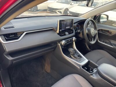 2022 Toyota RAV 4 GX Hybrid 2.5-liter 4-cylinder in-line Engine Red Grey SUV AWD