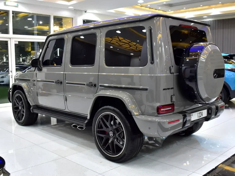 2024 Mercedes-Benz G-Class G 550 8 Cylinder Petrol Engine Grey White SUV American Spec