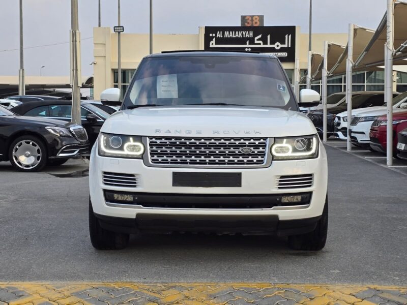 2015 Land Rover Range Rover Vogue Supercharged 5.0 Litres V8 Engine White Beige SUV