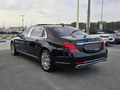 2016 Mercedes-Maybach S 600 6.0L V12 Twin-Turbo Black Beige Luxury Large Sedan