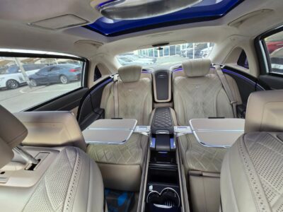 2016 Mercedes-Maybach S 600 6.0L V12 Twin-Turbo Black Beige Luxury Large Sedan