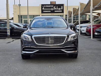 2016 Mercedes-Maybach S 600 6.0L V12 Twin-Turbo Black Beige Luxury Large Sedan