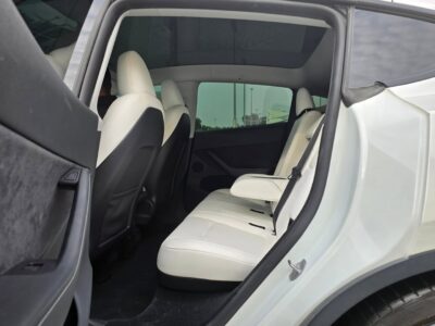 2024 Tesla Model Y Dual Motor Long Range Performance White Beige SUV Quad Drive