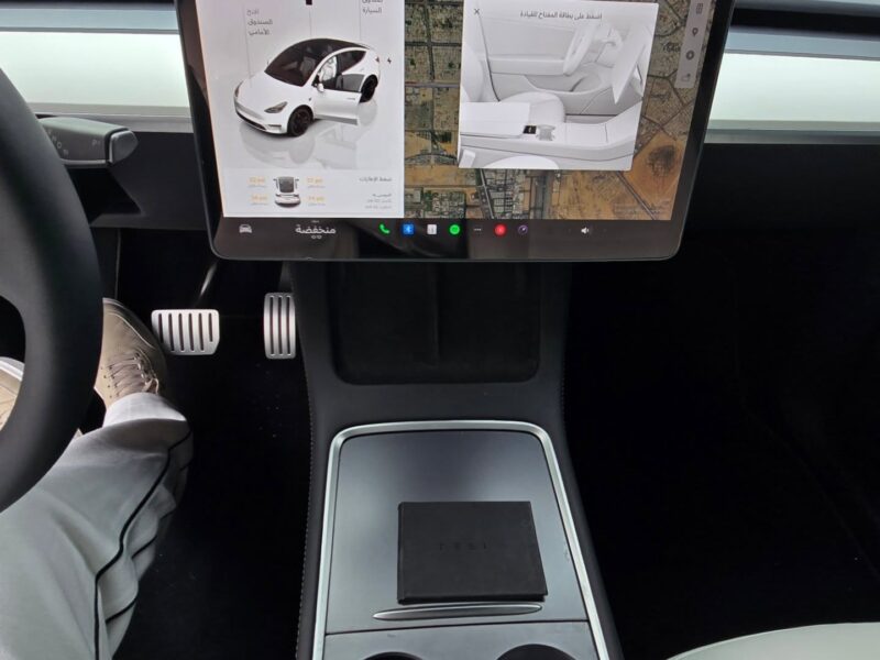 2024 Tesla Model Y Dual Motor Long Range Performance White Beige SUV Quad Drive