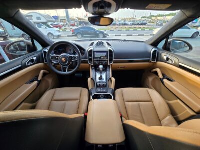 2015 Porsche Cayenne S 3.6-liter twin-turbo V6 Engine Gold Beige SUV Full Specifications