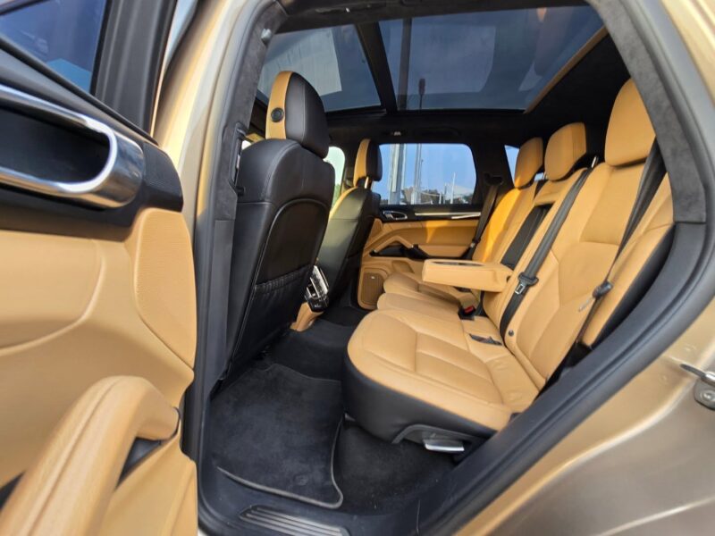 2015 Porsche Cayenne S 3.6-liter twin-turbo V6 Engine Gold Beige SUV Full Specifications