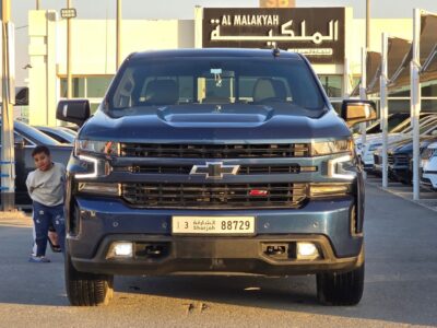 2021 Chevrolet Silverado 1500 Z71 5.3 Litres EcoTec3 V8 Petrol Engine Blue Beige Pick UP