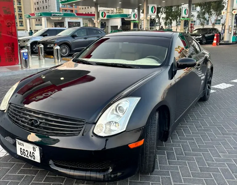 2006 Infiniti G35 Other 6 Cylinder Petrol Engine Black Beige Coupe GCC Specs