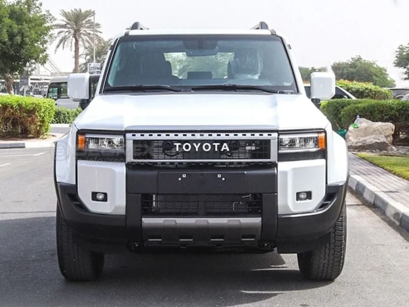 2025 Toyota Land Cruiser Prado All Rounder 2.4L 4 Cylinders Turbo Petrol White Black SUV