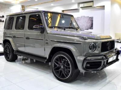 2024 Mercedes-Benz G-Class G 550 8 Cylinder Petrol Engine Grey White SUV American Spec