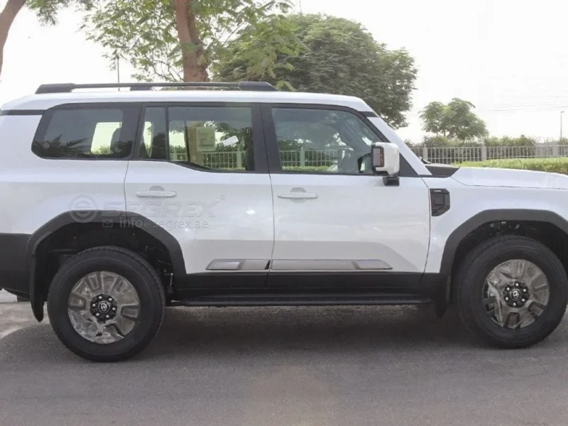 2025 Toyota Land Cruiser Prado All Rounder 2.4L 4 Cylinders Turbo Petrol White Black SUV